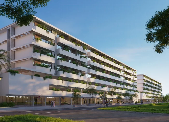 Residential building within the Infinity Hills community in Zanzibar